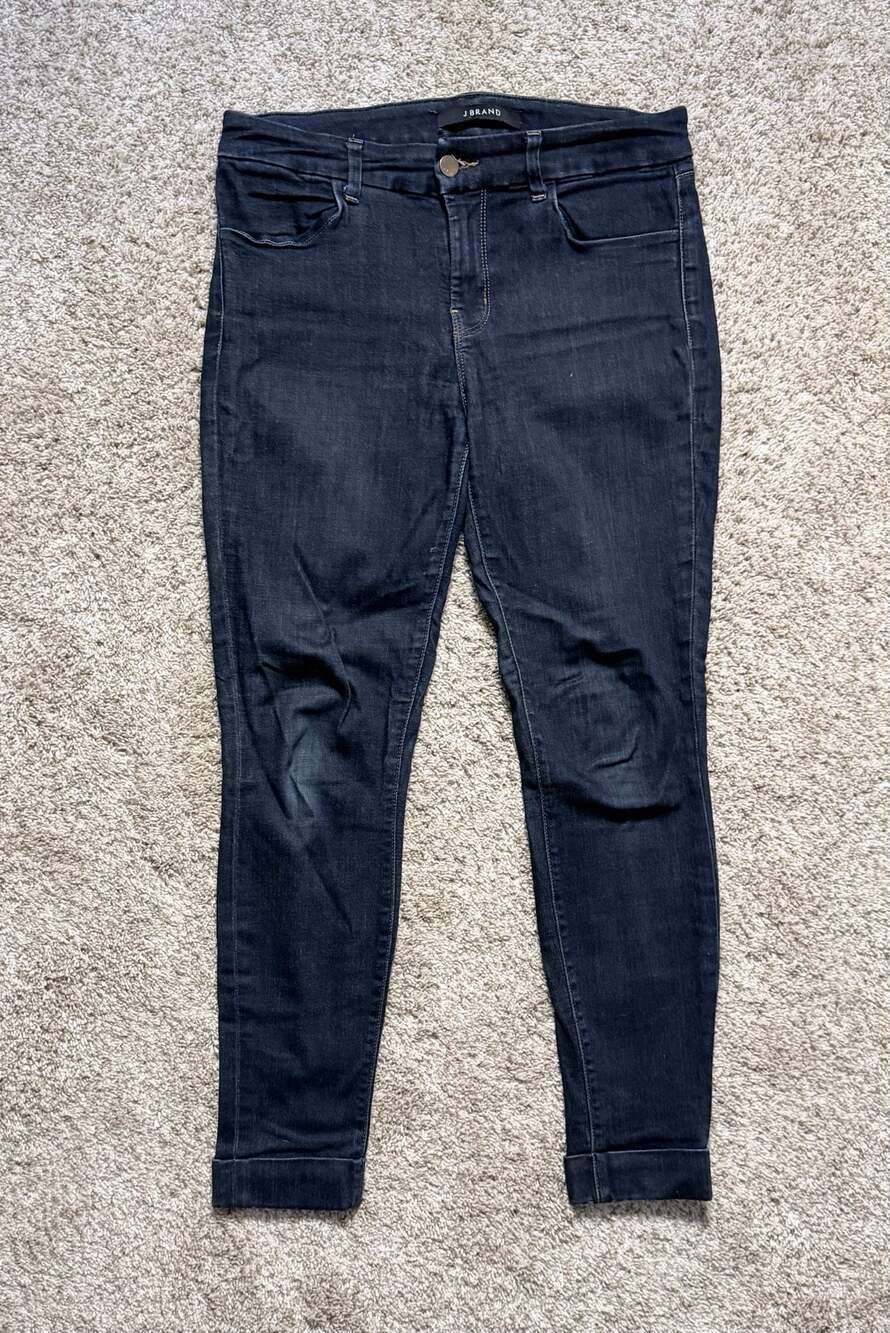 J Brand High-Rise Skinny Jeans, Size 28